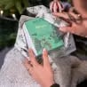 Coffret parfumé Noël brûle-parfum blanc et extrait sapin Terre d'Oc