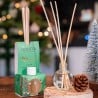 Petit diffuseur tiges rotin pin résine cèdre Roi des forêts Noël Terre d'Oc