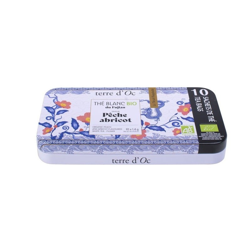Thé blanc bio pêche abricot