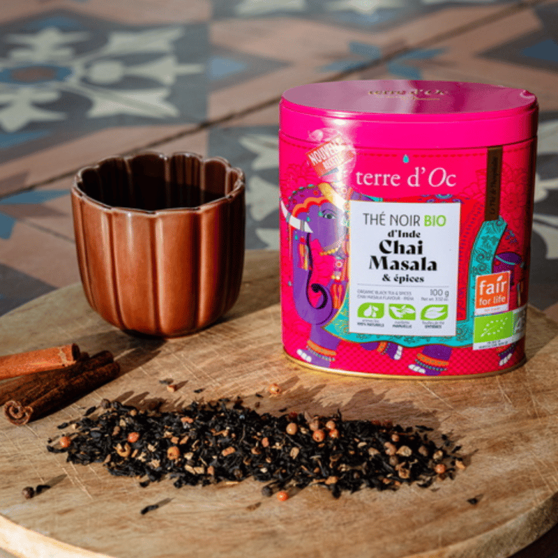 Masala Chai with Spices