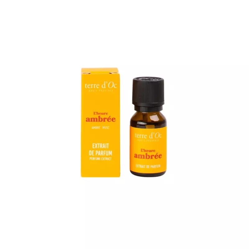 Concentré parfum intérieur L'heure Ambrée Terre d'Oc 15ml