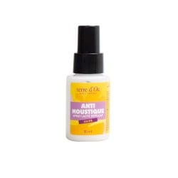 Spray anti-moustique lacté citronnelle géranium Terre d'Oc 50ml