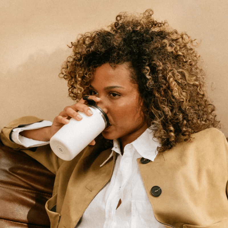 Travel mug isotherme sable
