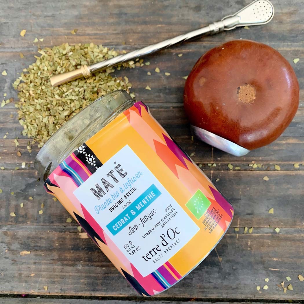 maté bio cédrat et menthe
